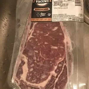 Entrecot congelado