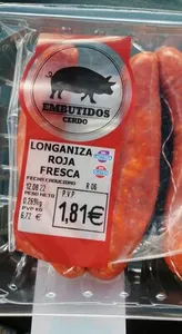 Longaniza Roja Fresca