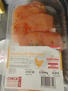 Hofer Maishendl Filetsteaks