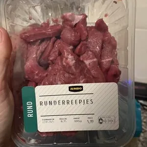 Runderreepjes Rundvlees