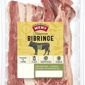 Storfe Bibringe m/Ben Ca1kg Meny