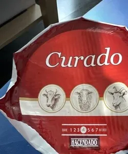 Queso curado  hacendado
