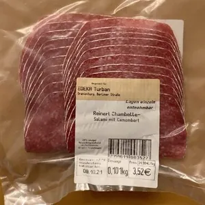 Salami mit Camembert