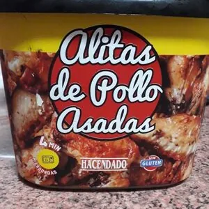 Alitas asadas