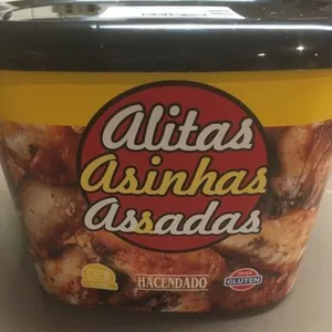 Alitas asadas