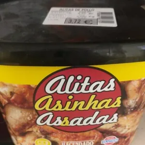 Alitas asadas