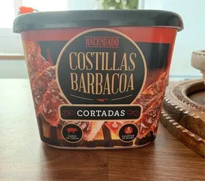 Costillas barbacoa Hacendado