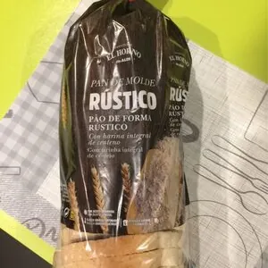 Pan de molde rústico