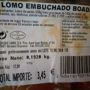Lomo embuchado