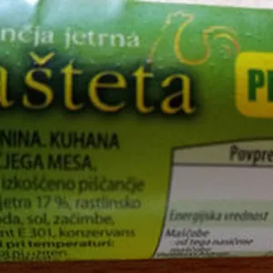 Piščančja jetrna pašteta