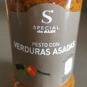 Pedro con verdura asadas