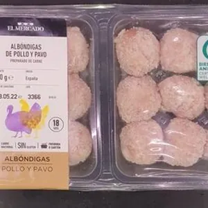 Albóndigas de pollo y pavo