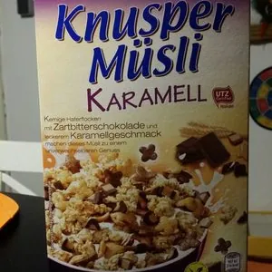 Knuspermüsli Karamell