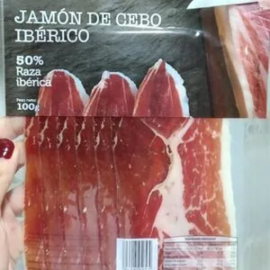 Jamón de cebo ibérico