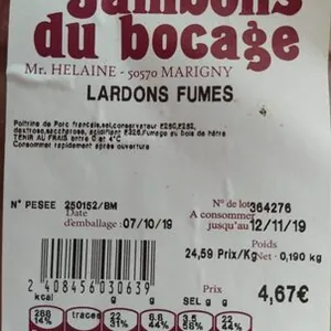 Lardons fumés
