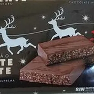 Turrón crujiente negro