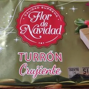 Turrón crujiente de chocolate