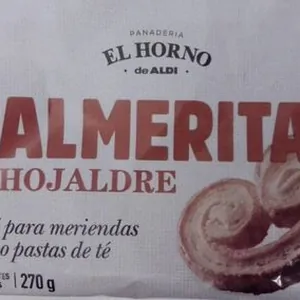 Palmeritas de hojaldre