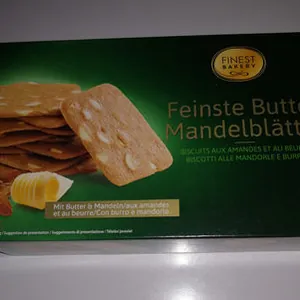 Biscuits aux amandes et au beurre