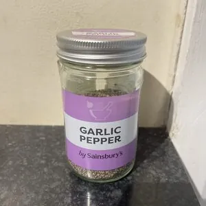 Garlic pepper by Sainsbury’s