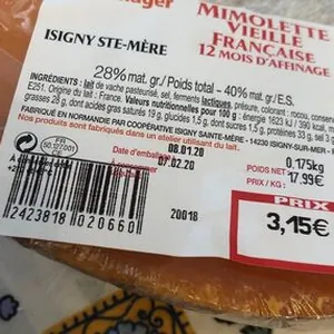 Mimolette vielle