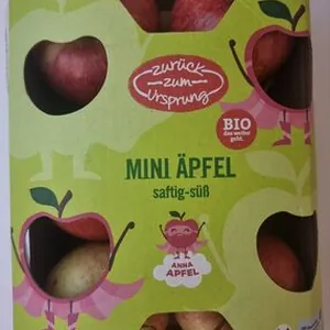 Mini-Äpfel saftig-süß