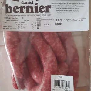 Saucisses chipolatas