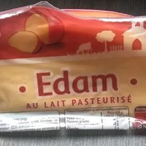 Edam au lait pasteurisé