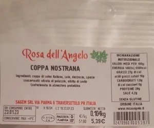 Coppa nostrana
