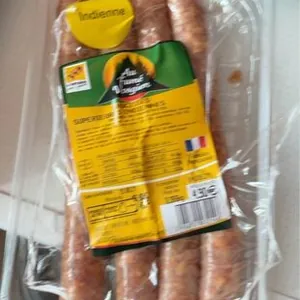 Saucisses supérieures indiennes