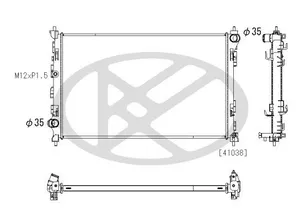 KOYORAD PL023907 Kylare