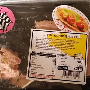 Pate aux pommes