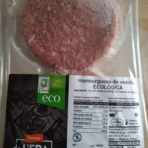 Hamburguesa Vedella Ecològica