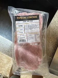 Lonchas Jamón Cocido