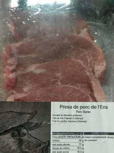 Presa cerdo
