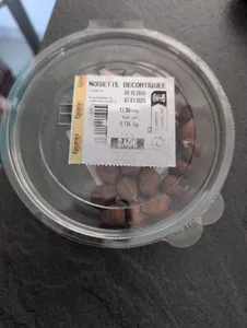 Noisette décortiquée