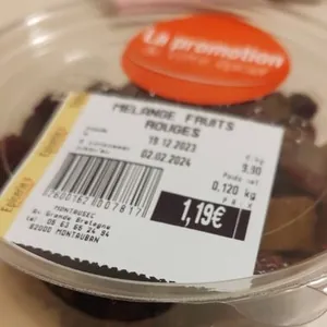 Mélange fruits rouges