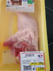 dinde nourrie sans OGM inférieur à 0,9%