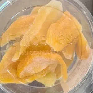 Pommes déshydratées en tranches