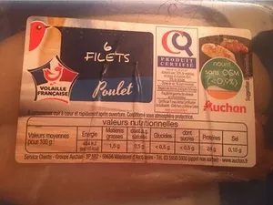 6 filets Poulet