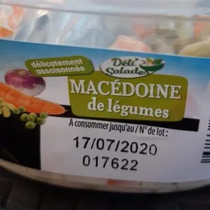 Macédoine de légumes