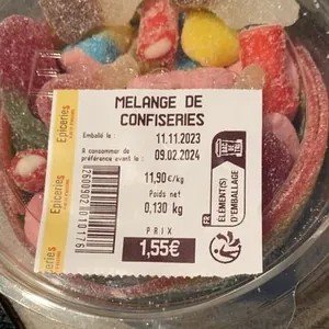 Melange de confiseries