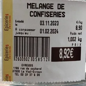 Mélange de confiseries