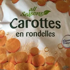 Carottes en Rondelles Surgelés