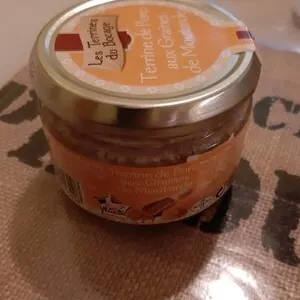 Terrines de porc aux graines de moutarde