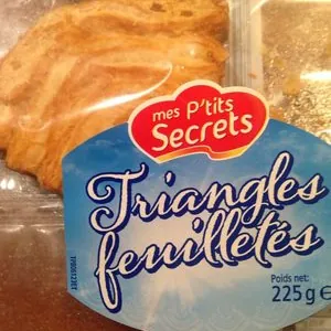 Triangles feuilletés mes petits secrets lidl