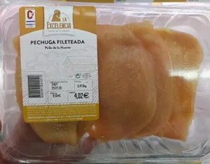 Pechuga fileteada (pollo de la huerta)