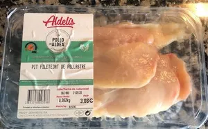 Pechuga pollo aldea fileteada
