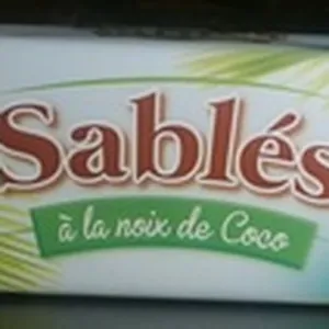 Sablés à la noix de coco
