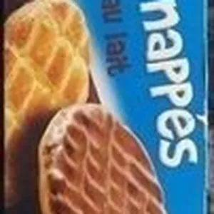 Sablés nappés au chocolat au lait